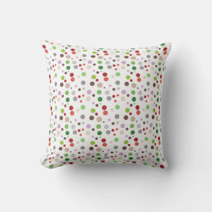 Colourful Polka Dots Cute Kids Cushion