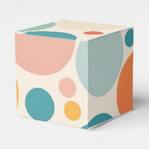 Colourful Polka Dots Favour Box