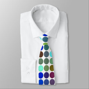 Colourful Polka Dots Pattern Tie