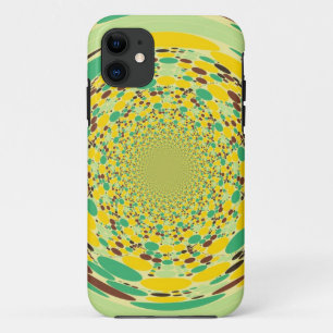 Colourful Polka dots swirl seamless Case-Mate iPhone Case