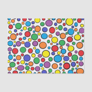 Colourful Polka Dots Tissue Paper