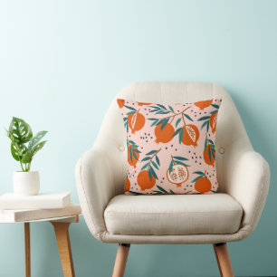Colourful Pomegranate Pattern Cushion