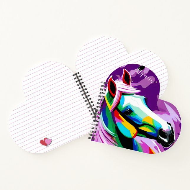 Colourful Pony Notebook (Inside)
