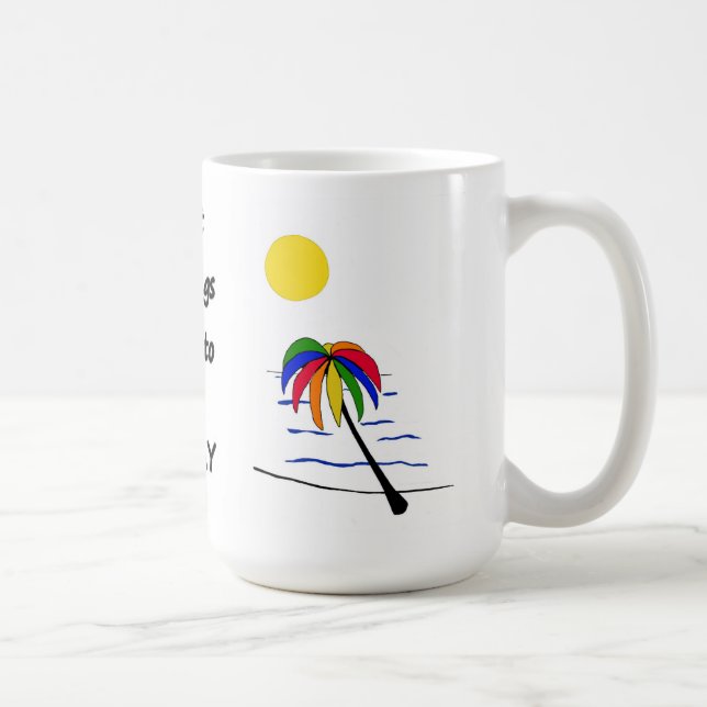 Colourful Positive Blessings Coffee Mug (Right)