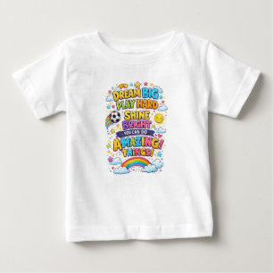 Colourful Positive Cartoon Children Design Baby T-Shirt
