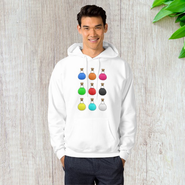 Colourful Potions Mens Hoodie (Creator Uploaded)