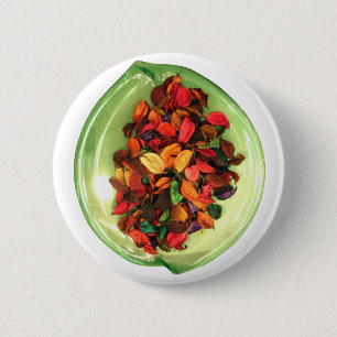 Colourful Potpourri: A Scent-sational Display 6 Cm Round Badge