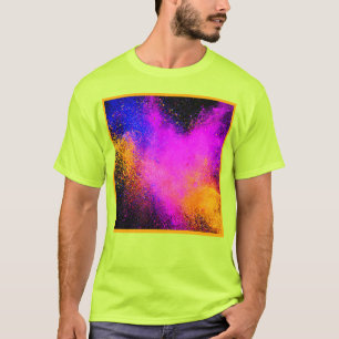 Colourful Powder Eruption T-Shirt