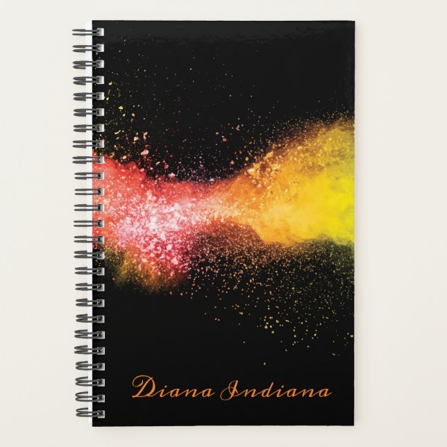 Colourful Powders Dyeing Planner (Front)
