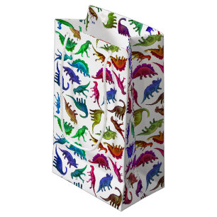 Colourful Prehistoric Dinosaurs Gift Bag