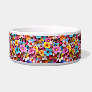 Colourful Pretty Flowers Pattern-20240