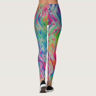 Colourful Print Leggings
