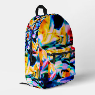Colourful Printed Backpack