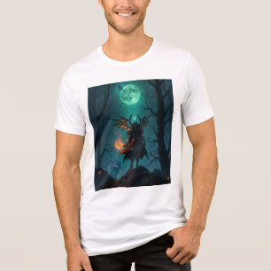 Colourful Printed Men's t-shirt Tri-Blend Shirt
