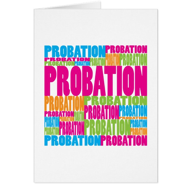 Colourful Probation (Front)