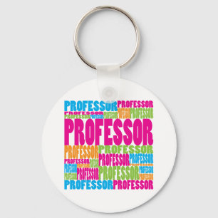 Colourful Professor Key Ring