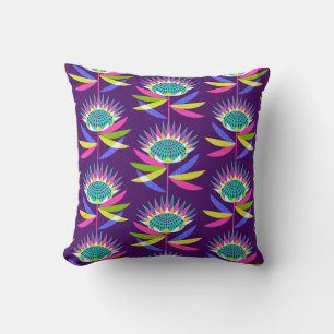 Colourful Protea Cushion