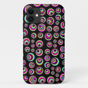 Colourful Psych Spots + your background & idea Case-Mate iPhone Case