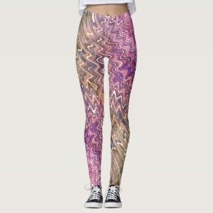 Colourful psychedelic print Leggings