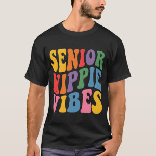 Colourful Psychedelic Typography T-Shirt