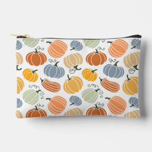 Colourful Pumpkin Gourd Pattern Accessory Pouch