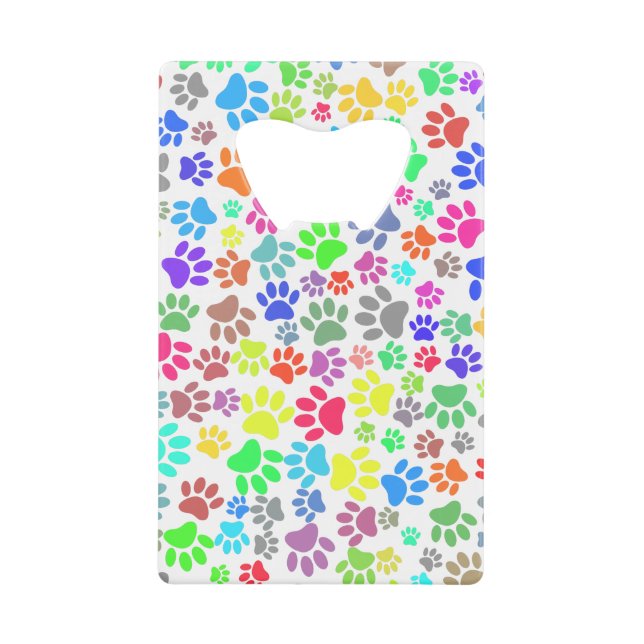 Colourful Puppy Paw Pattern (Front)