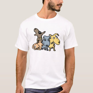 Colourful Puppyes T-Shirt