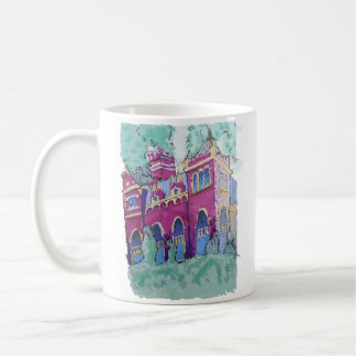 Colourful Purple Castle in Budapest Coffee Mug