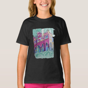 Colourful Purple Castle in Budapest T-Shirt