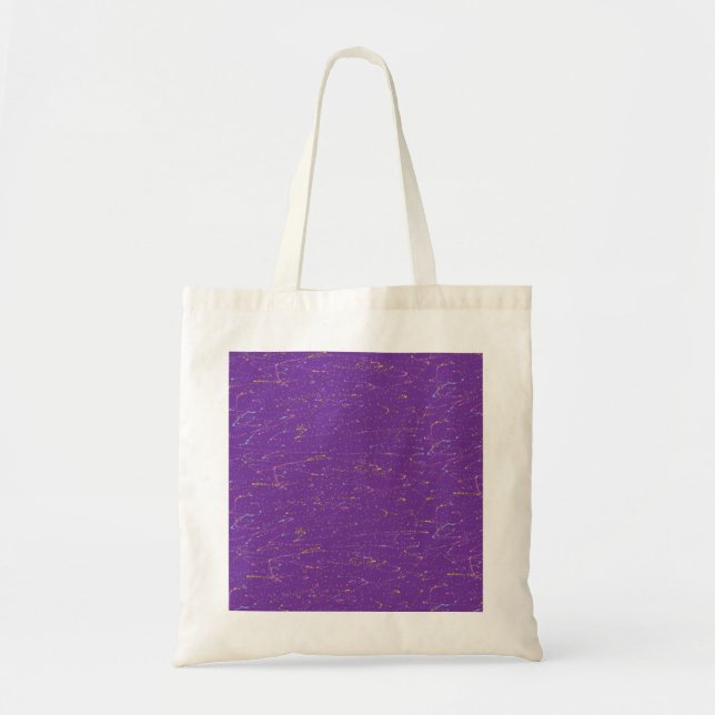 Colourful Purple Tote Bag (Front)