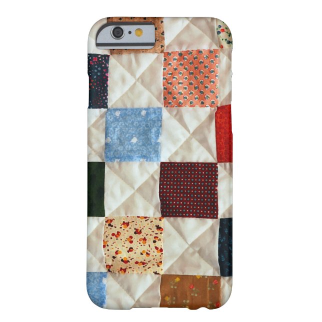 Colourful quilt pattern iphone 6 case (Back)