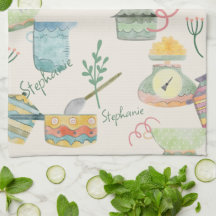 Colourful Quirky Retro Kitchen Theme Personalised