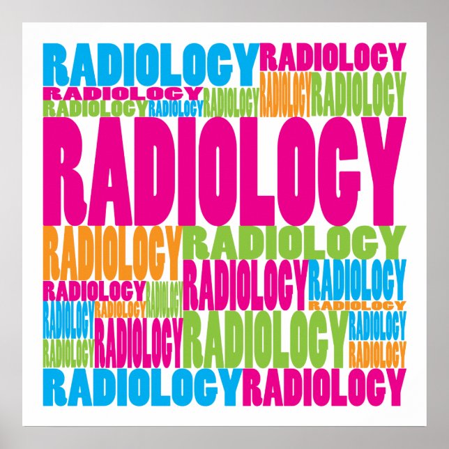 Colourful Radiology Poster (Front)