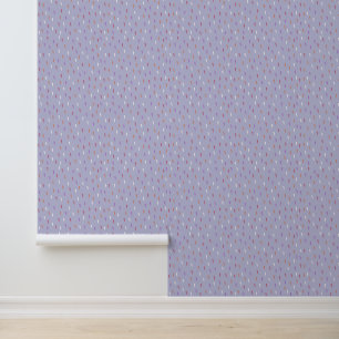 colourful rain pattern wallpaper