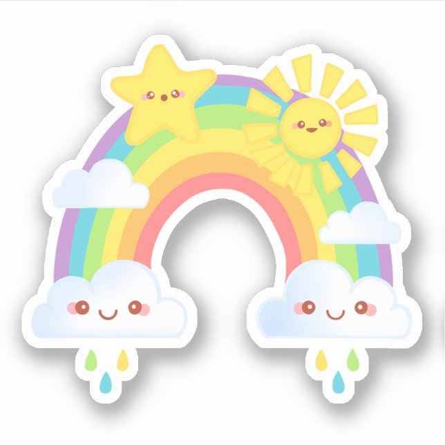 Colourful Rainbow Aesthetic (Front)