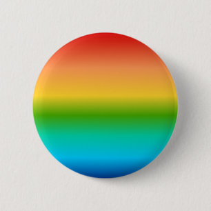 Colourful Rainbow colour gradient 6 Cm Round Badge
