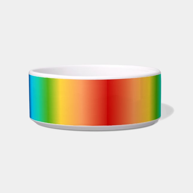 Colourful Rainbow colour gradient Bowl (Left)