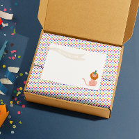 Colourful Rainbow Dot Patterned