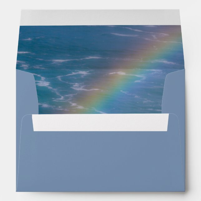 Colourful Rainbow Envelope (Back (Bottom))