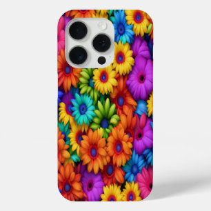 Colourful Rainbow Floral #22 - iPhone Cases