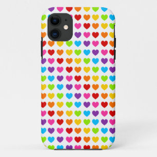 Colourful Rainbow Heart  Case-Mate iPhone Case