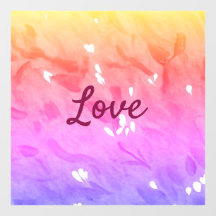 Colourful rainbow love pride lgbtq gay pattern tex