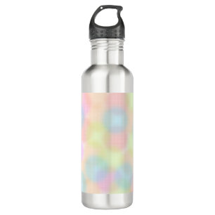 Colourful Rainbow pastel Geometric Circle Pattern 710 Ml Water Bottle