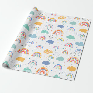 Colourful Rainbow Pattern Wrapping Paper
