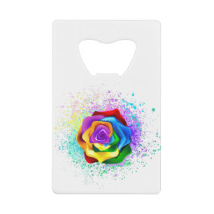 Colourful Rainbow Rose