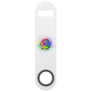 Colourful Rainbow Rose