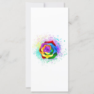 Colourful Rainbow Rose