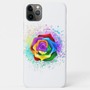 Colourful Rainbow Rose Case-Mate iPhone Case