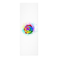 Colourful Rainbow Rose