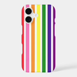 Colourful Rainbow Stripes Gay Pride